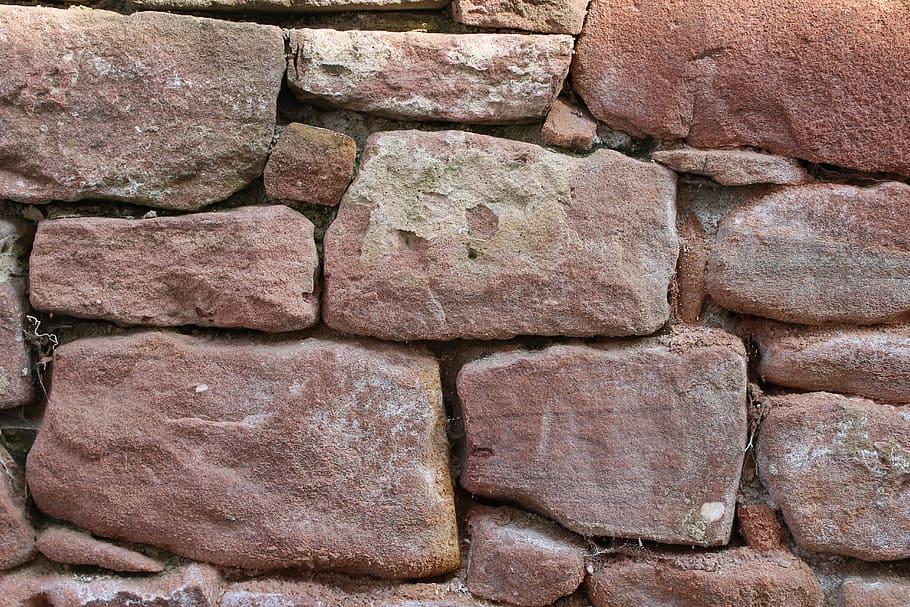 stones, wall, stone wall, background, structure, pattern, stacked up HD wallpaper