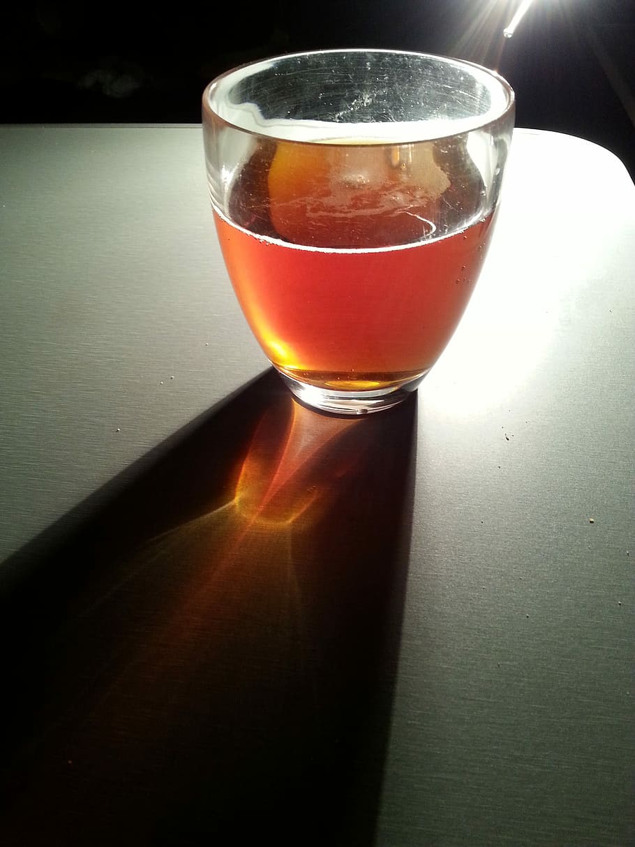 Beer, Backlight, Liquid, drink, drinking glass, refreshment HD wallpaper