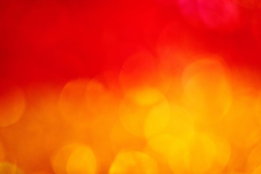 untitled, warm, warmth, bokeh, colorful, colourful, orange, red, HD wallpaper