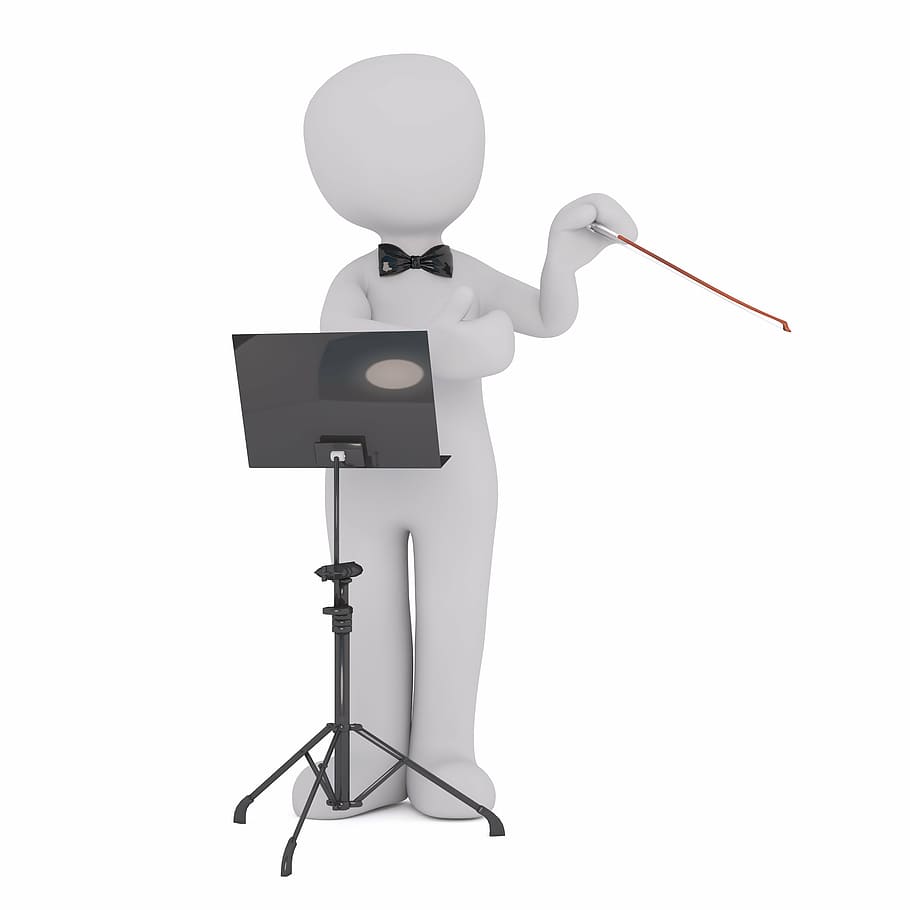 human figure standing in front of music stand, males, 3d model HD wallpaper