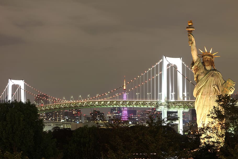 Statue of Liberty, Statue of Liberty, New York City U.S.A, Liberty , New York, HD wallpaper
