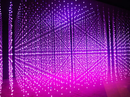 Pattern, Light, Color, Structure, Braid, purple, abstract, illuminated HD wallpaper