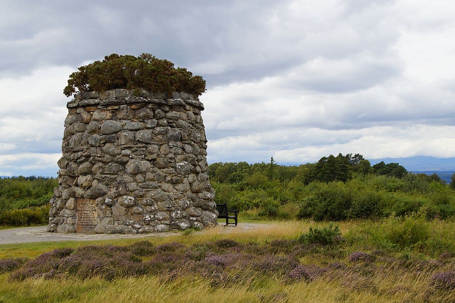 culloden, scotland, battle field, commemorate, memorial, burial ground, HD wallpaper