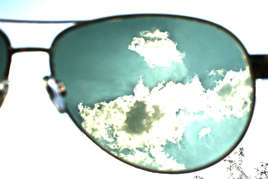 bezel, cloud, sky, blue, sun, against day, contrast, lights HD wallpaper