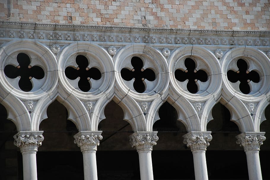 Architecture, Venice, Veneto, in a row, history, no people HD wallpaper