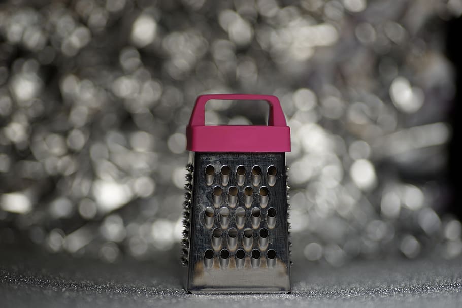 grater, bokeh, macro, toy, focus on foreground, close-up, technology, HD wallpaper