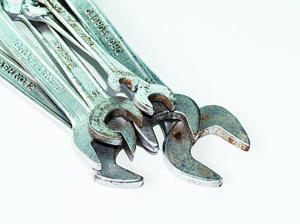 tools, set, handyman, white, repairman, background, manual HD wallpaper