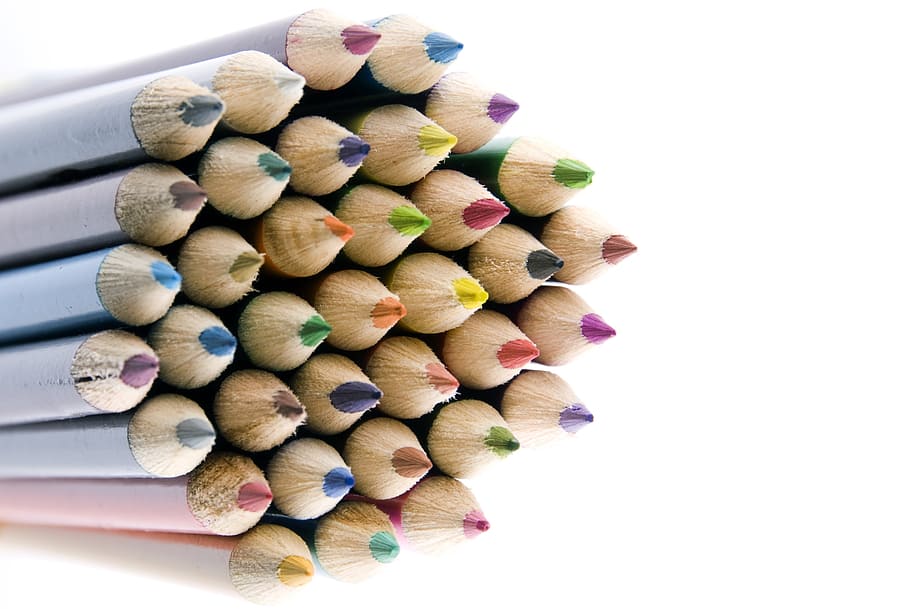 pencil, school, sketch, draw, pencils, color, multi Colored HD wallpaper