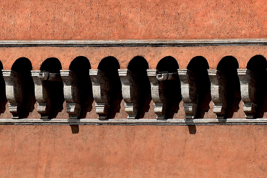 texture, surface, old, brick, structure, brown, stone, rough HD wallpaper