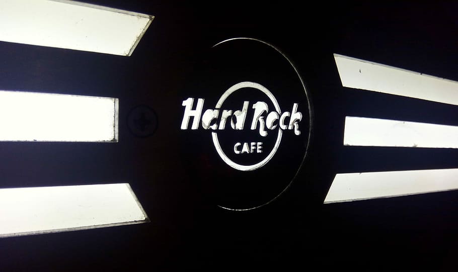 Hard, Rock, Cafe, Heavy, Metal, Light, white, restaurant, food HD wallpaper