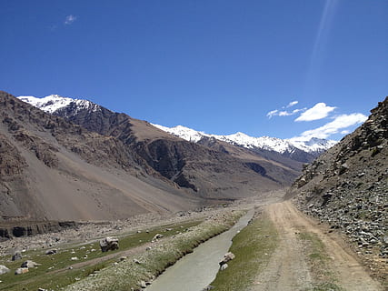 mountains, landscape, pakistan, road, hunza valley, travel HD wallpaper