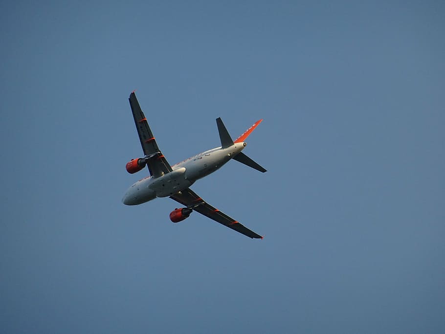 aircraft, start, wing, wrong location, turbine, engine, rear HD wallpaper