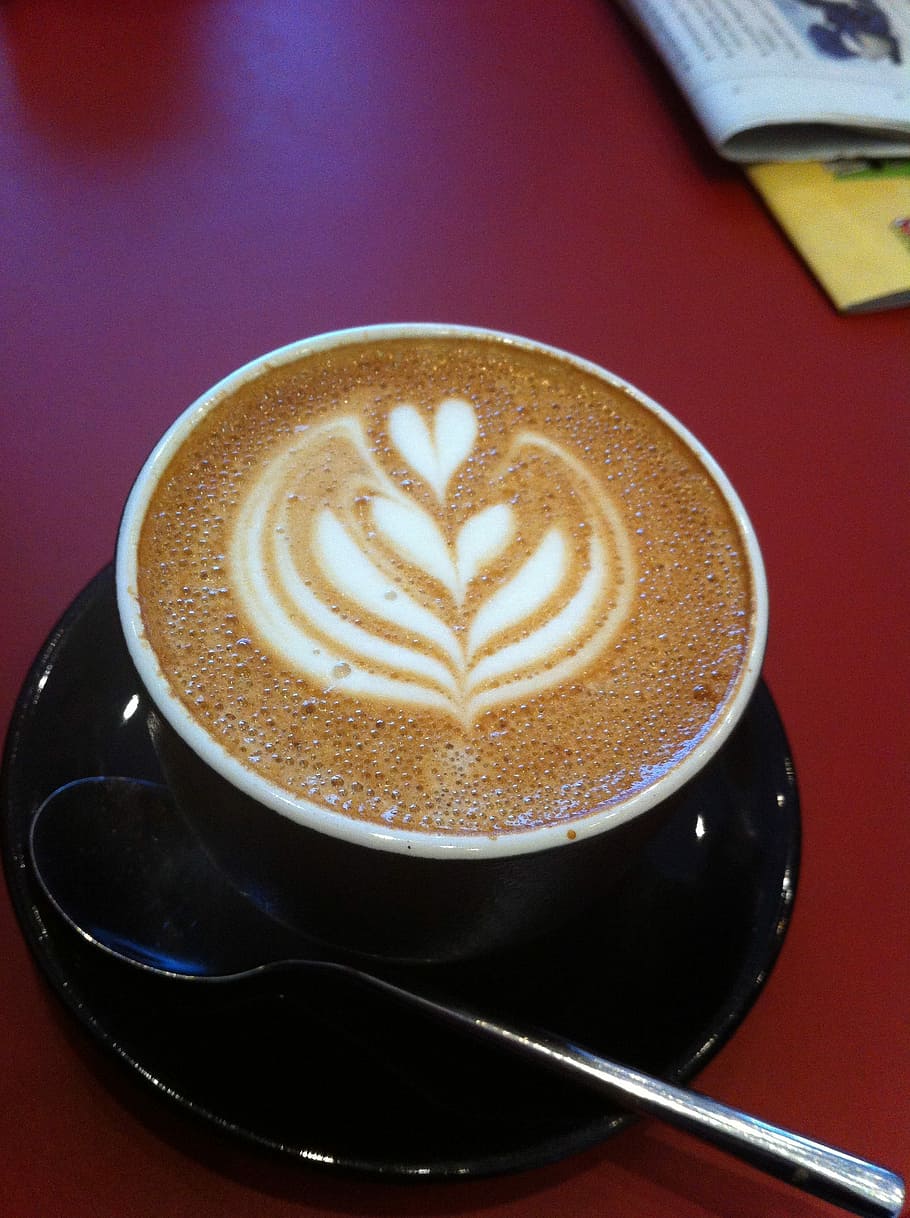 Coffee, Latte Art, capuccino, coffee cup, coffee - drink, cappuccino HD wallpaper