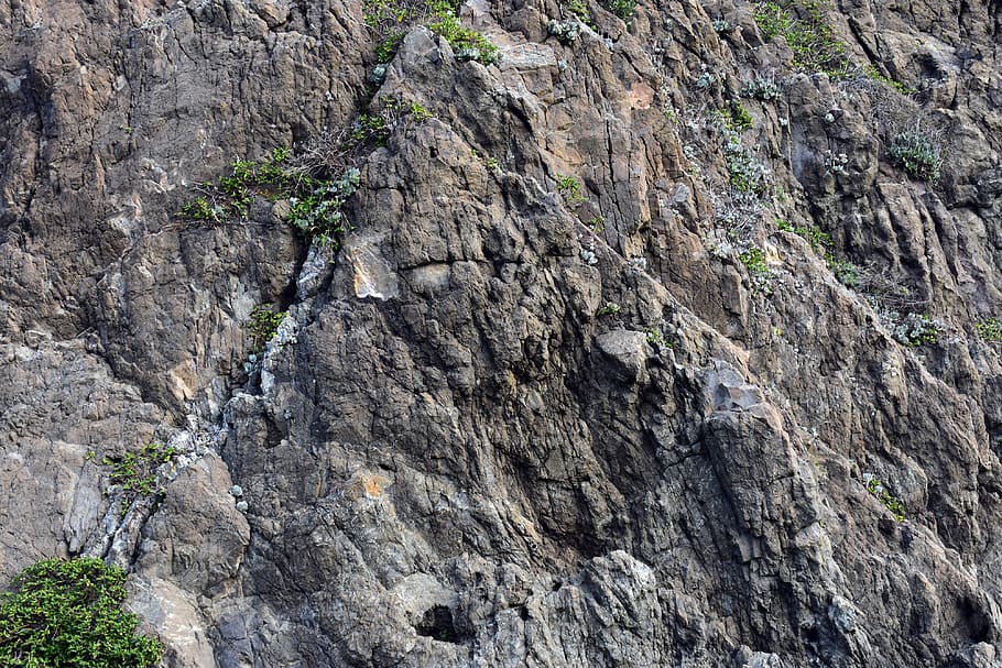 rock, texture, stone, pattern, surface, material, rough, backdrop HD wallpaper