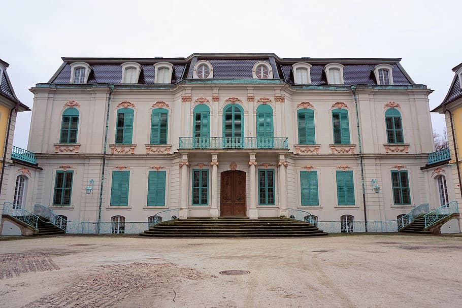 castle, calden, wilhelmsthal, residence, building, architecture HD wallpaper