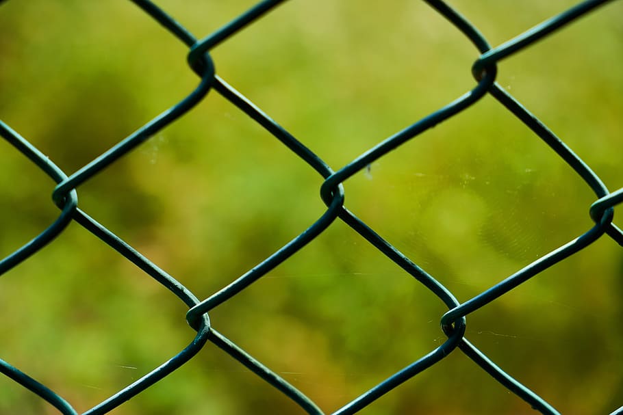 gray steel fence in closeup photography, Barbed Wire, Engel, Pattern, HD wallpaper