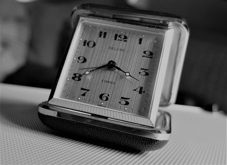 clock, alarm clock, clock face, time of, time indicating, pointer HD wallpaper