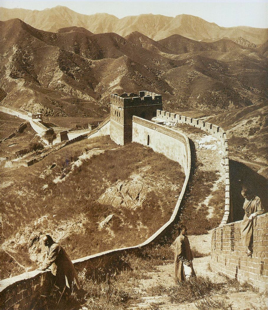 Great Wall of China, border, long great wall of china, border wall, HD wallpaper