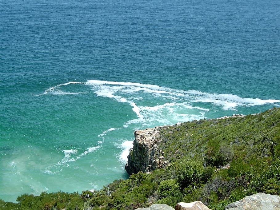 Cape Town, Beach, Coast, Ocean, Shore, scenic, seascape, wave HD wallpaper