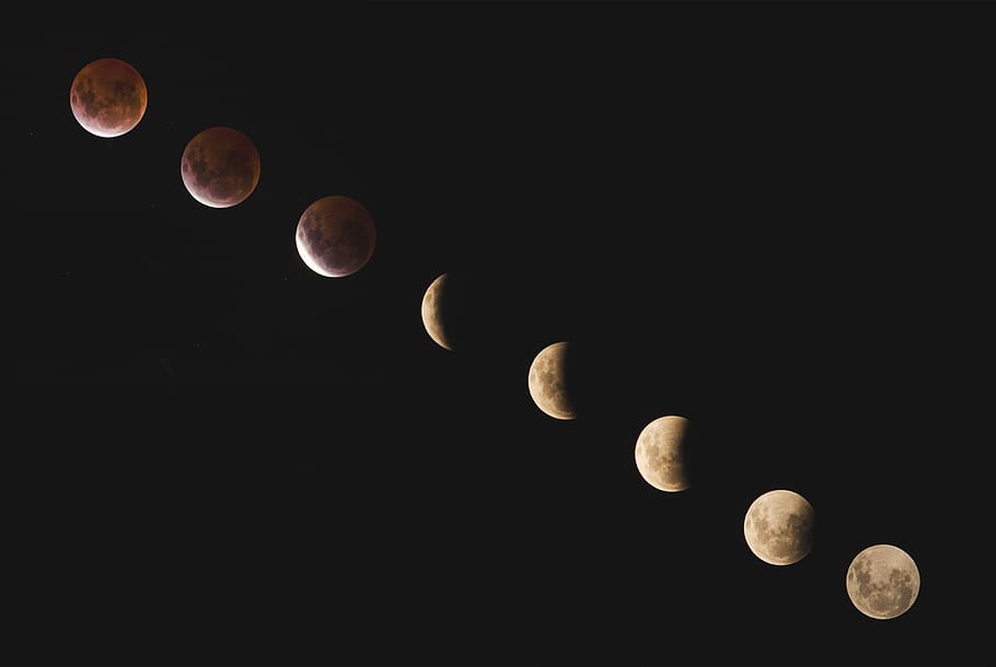moon, dark, night, sky, astronomy, space, full moon, natural phenomenon HD wallpaper