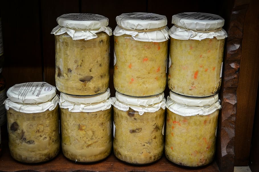 preparations, jars, fruit, jam, natural food, eating, eco, food and drink HD wallpaper