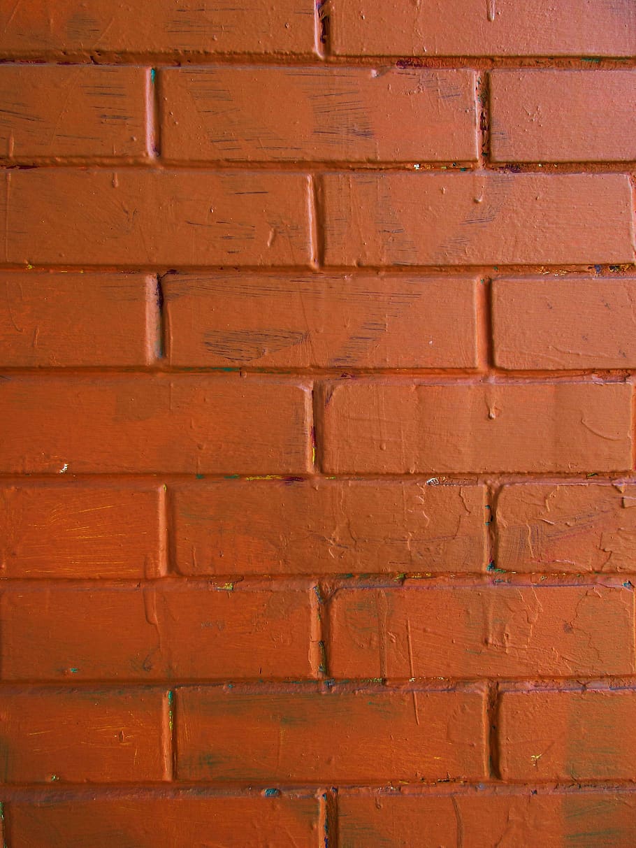 background, pattern, brick, backgrounds, full frame, wall - building feature HD wallpaper