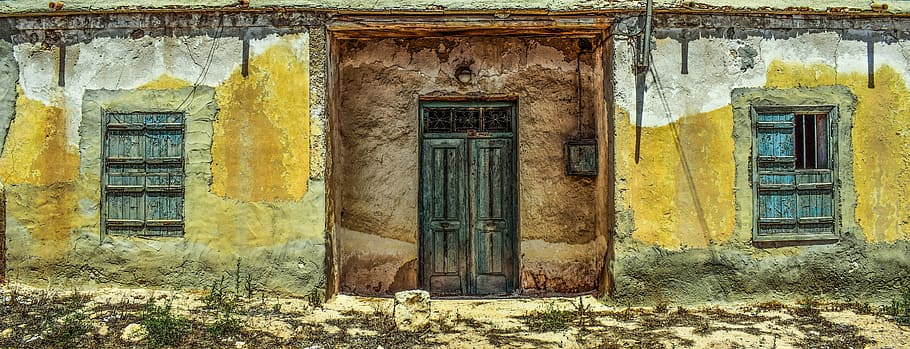 old house, abandoned, aged, weathered, decay, architecture, HD wallpaper