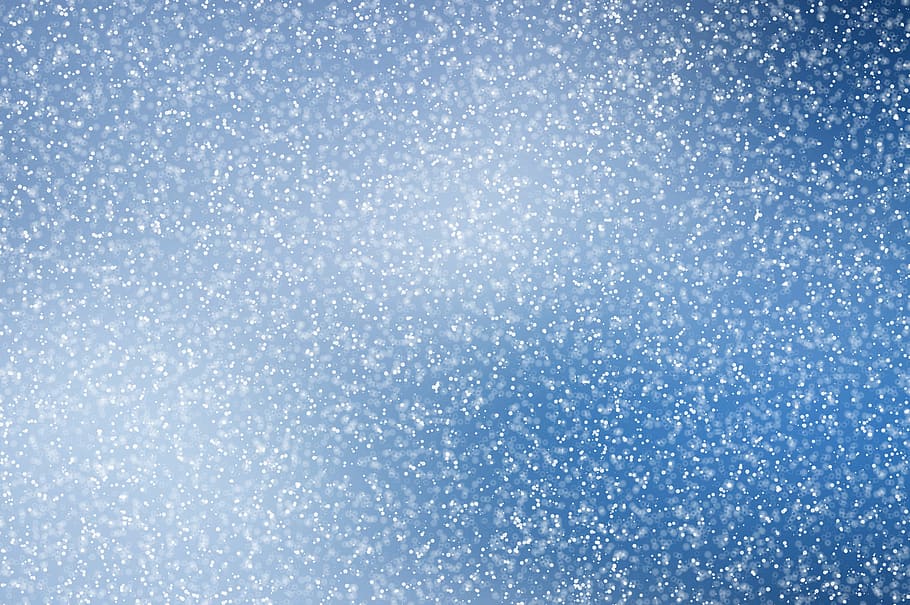 white snow, sky, winter, nature, blue sky, cold, background, new year's eve, HD wallpaper
