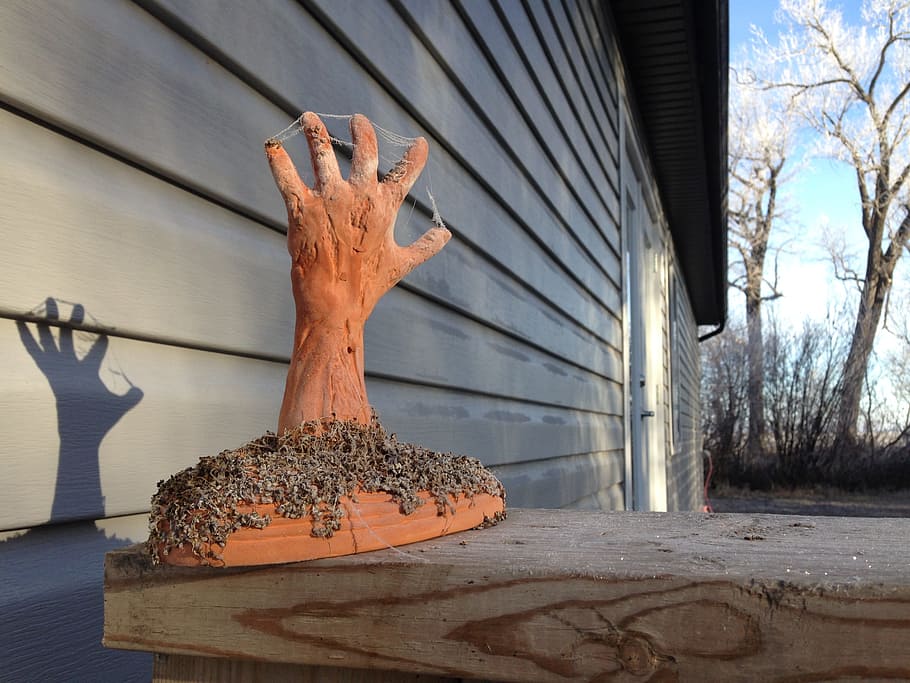 Hand, Frost, Shadow, Winter, Zombie, mysterious, frosted, halloween HD wallpaper