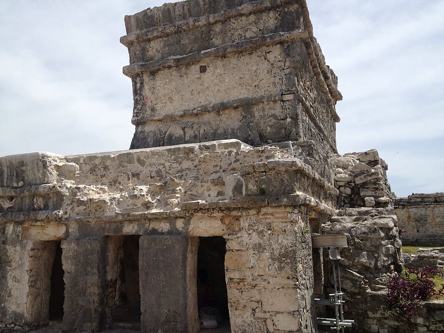 ruins, maya, tulum, mexico, history, architecture, built structure HD wallpaper