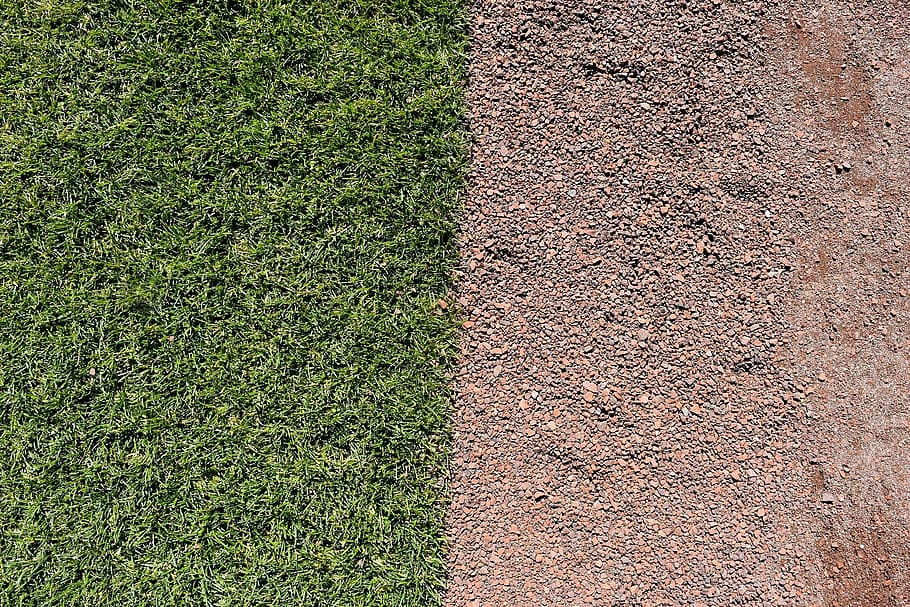 Baseball, Turf, Field, Grass, Summer, green, baseball field HD wallpaper