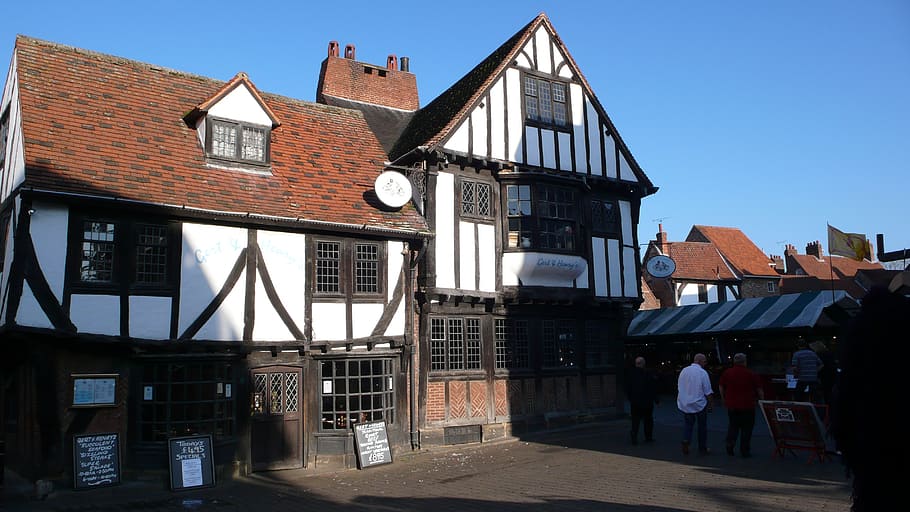 england, house, timbered, architecture, built structure, building exterior HD wallpaper