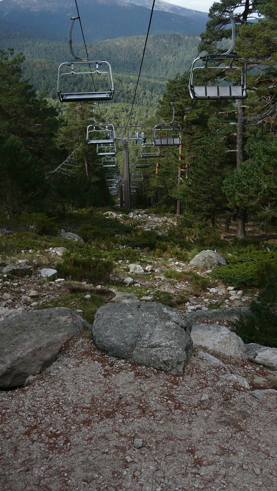closed, forfait, ski, trailer, chairlift, cable car, mountains HD wallpaper
