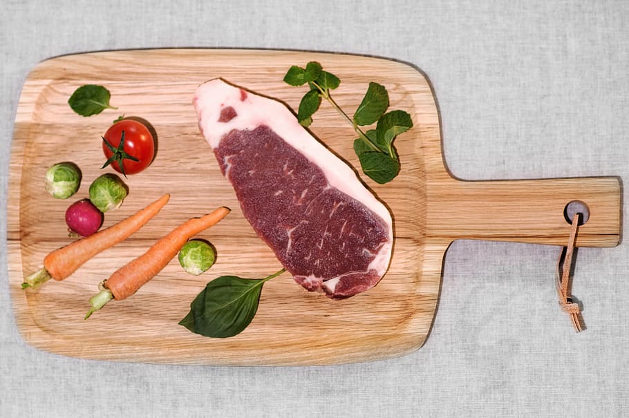 striploin, grain-fed, beef, food, food and drink, freshness