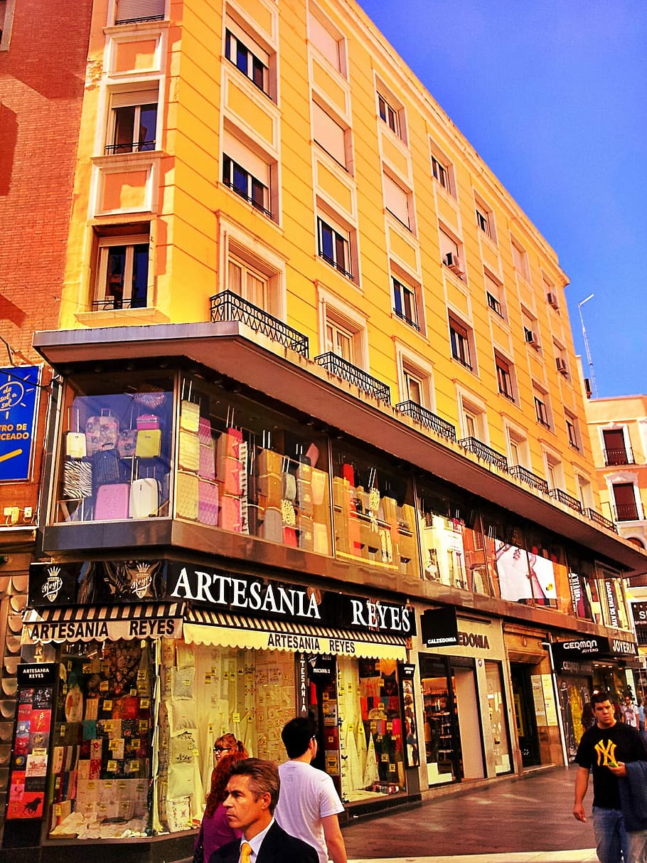 Madrid, Buildings, Spain, building exterior, architecture, city HD wallpaper