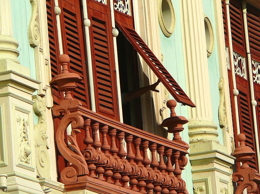 Window, Building, Facade, Old, old building, city, construction HD wallpaper