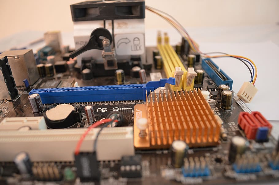 motherboard, computer, cpu, technology, processor, circuit HD wallpaper