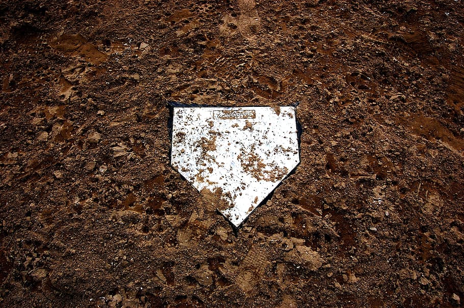 soil, dirty, stone, baseball, no people, day, white color, high angle view HD wallpaper
