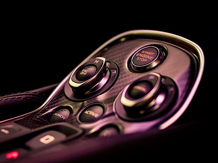closeup photo of black remote control, black control panel, gear shift HD wallpaper