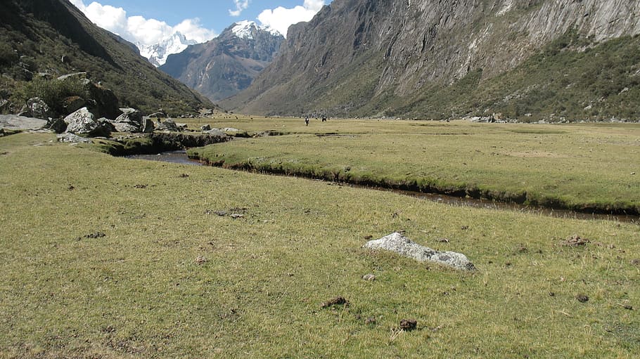 peru, valley, grassland, mountain, landscape, environment, beauty in nature HD wallpaper