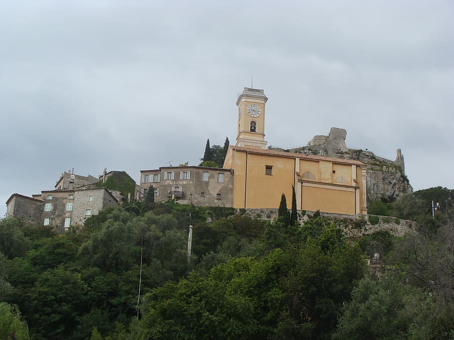 french, castle, remote, built structure, building exterior HD wallpaper