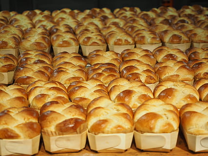 hefekranz, easter braid, vteig, cake, plait, butterzopf, savarin HD wallpaper