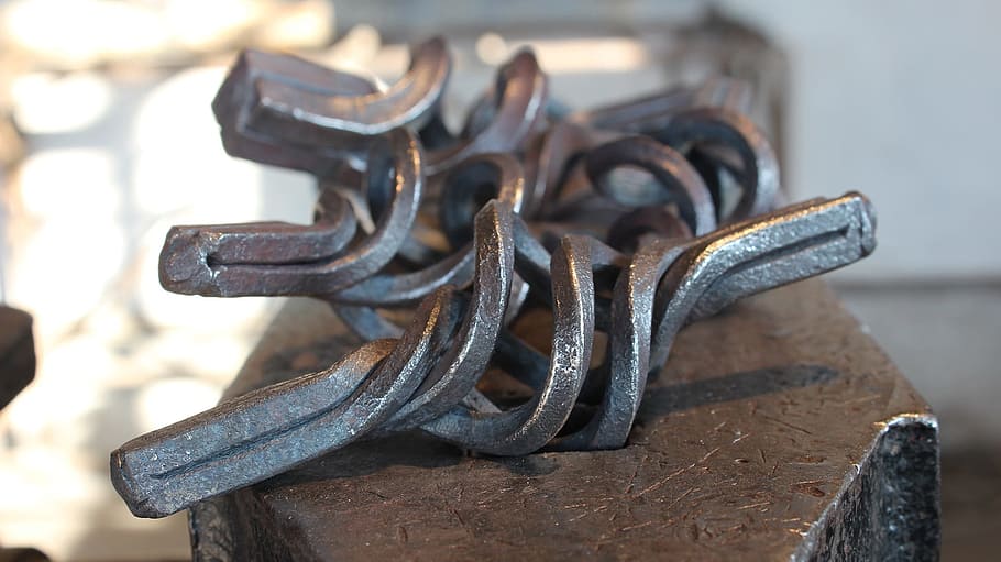 old, iron, metal, forging, forge, rusty, close-up, strength HD wallpaper