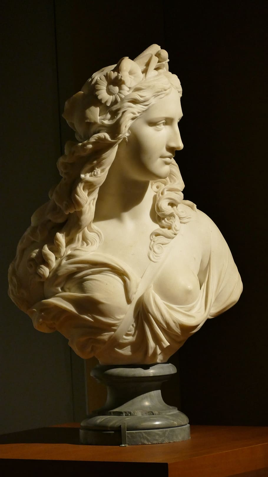 bust, sculpture, museum, valence, statue, art and craft, representation HD wallpaper