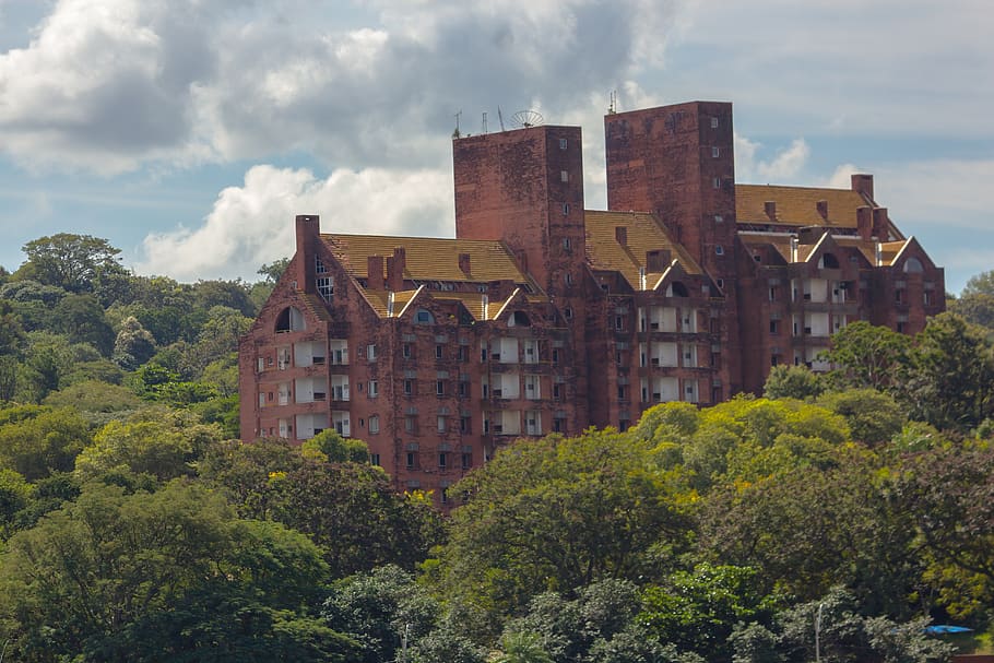 areguá, landscape, hotel, architecture, built structure, building exterior HD wallpaper