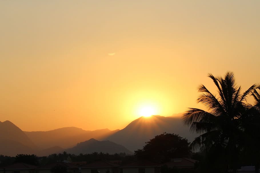 sunset, dawn, dusk, evening, sky, beauty in nature, scenics - nature HD wallpaper