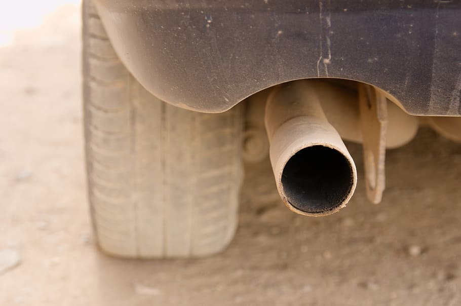 car, exhaust pipe, ecology, exhaust system, trumpet, transportation, HD wallpaper