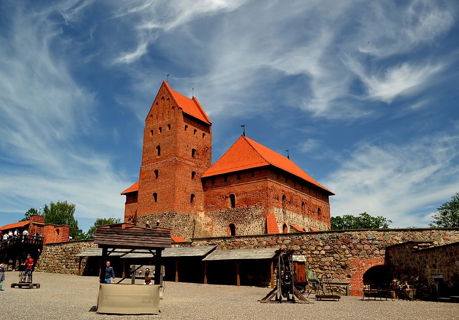 castle, architecture, monument, built structure, building exterior HD wallpaper