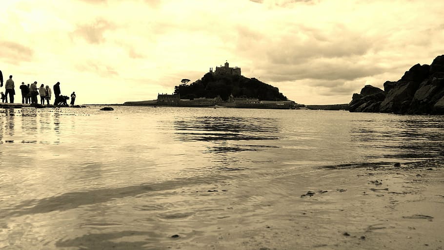 st michael's mount, cornwall, england, castle, uk, travel, penzance HD wallpaper