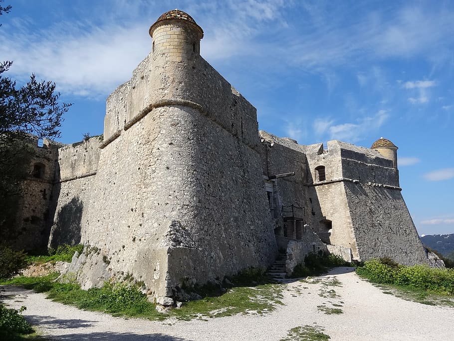 castles, former, nice, pierre, fort, history, architecture HD wallpaper